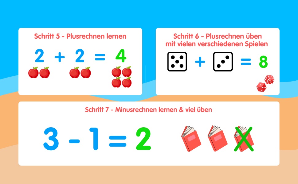 am besten rechnen lernen spielerisch